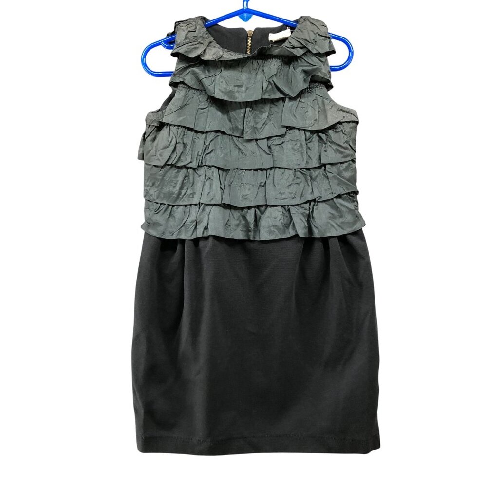 Crewcuts Girls Size 6-7 Sleeveless Formal Dress‎ Ruffle Sheath Party Dress
